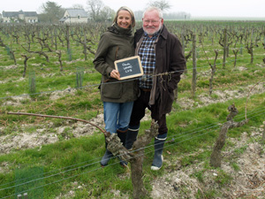 Adoption de pied de vigne dans le Loire et participation  l'laboration de son vin