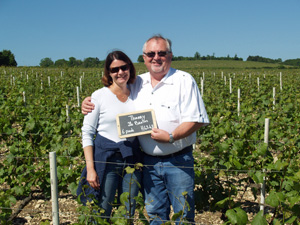 Coffret cadeau location ceps de vigne  Chablis, Bourgogne.
