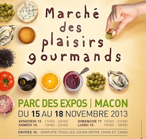 Marché des Plaisirs Gourmands Mâcon 2013