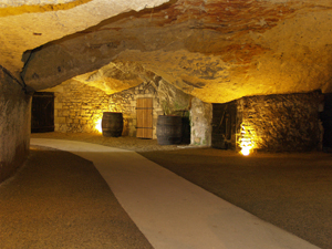 La cave au Château de la Bonnelière  