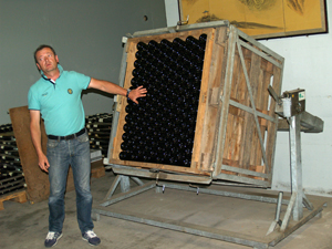 Bouteille de vin personnalisée, vin blanc en Alsace