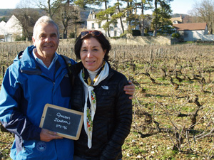 Coffret cadeau parrainage de vigne bio en Bourgogne