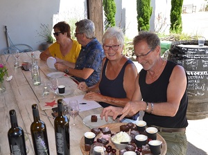 Cadeau dégustaation vins bios du Languedoc Domaine Allegria