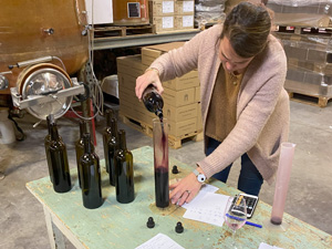 Atelier d’assemblage des vins 